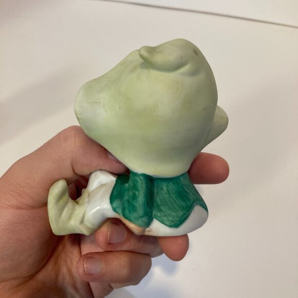 Homco Vintage Pixie Elves Elf Set of 2 Fairy Girls Figurine Taiwan Garden - Picture 10 of 14